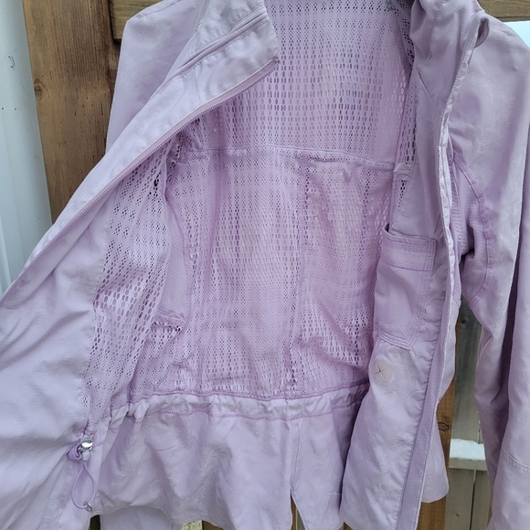 Rare Mauve Lilac Lululemon Define Jacket Windbreaker Style Sz 6 - Picture 8 of 15